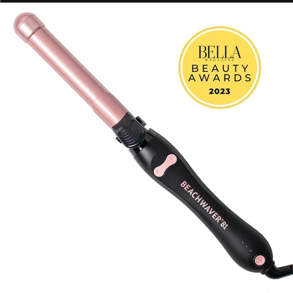 Beach waver curling wand, 1.5 in barrel.